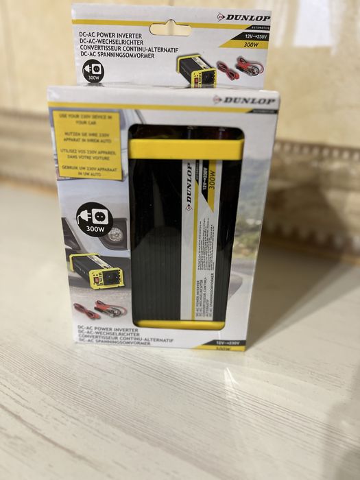 Інвертор Dunlop 300w чиста сіносоіда