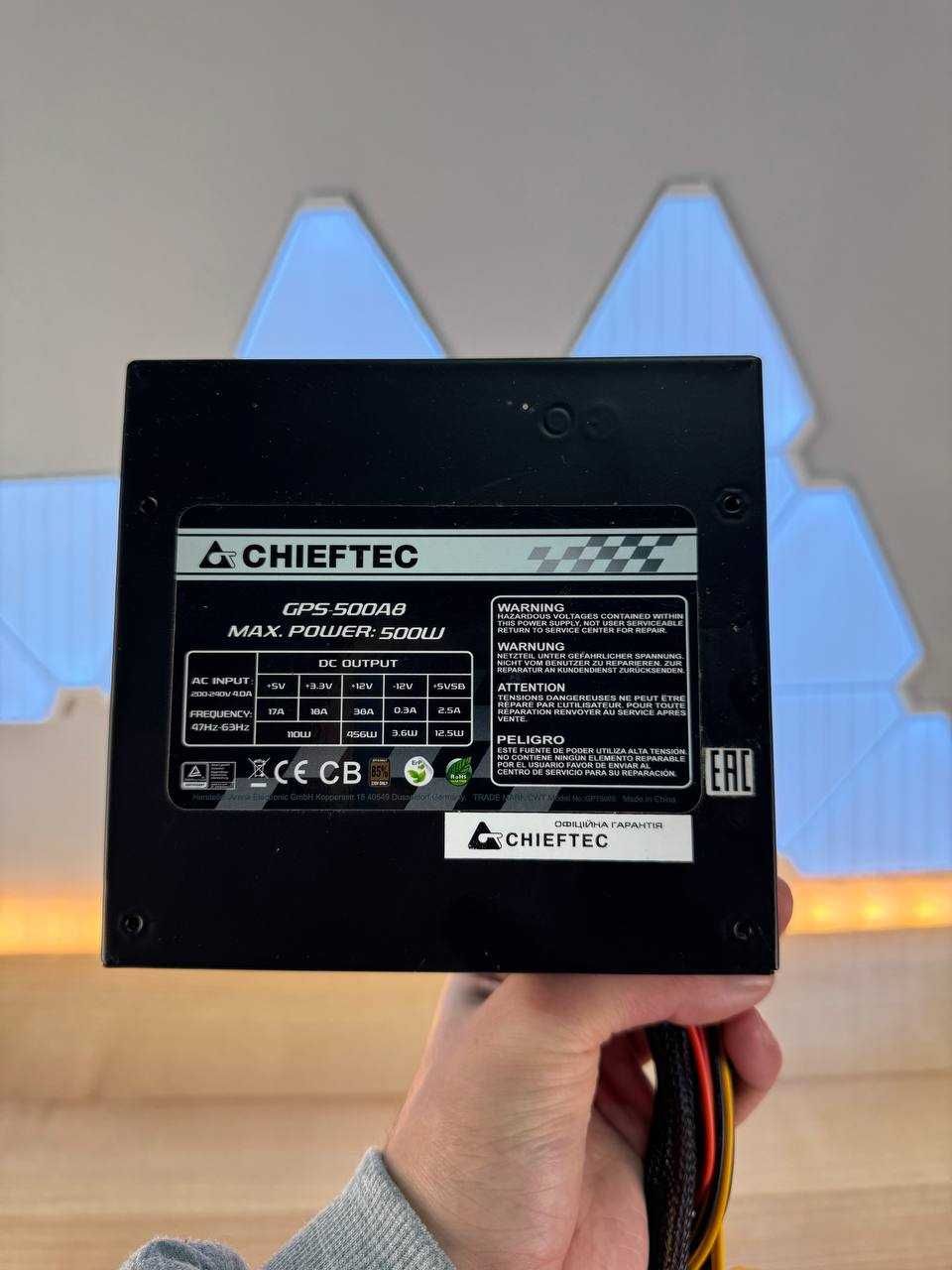 Блок живлення Chieftec 500W (GPS-500AB A): 1 000 грн. - Комплектуючі та ...