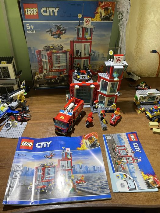 LEGO City 60215 Fire Station – Пожежна станція, оригінал