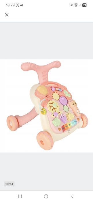 Interaktywny Pchacz, chodzik  3w1