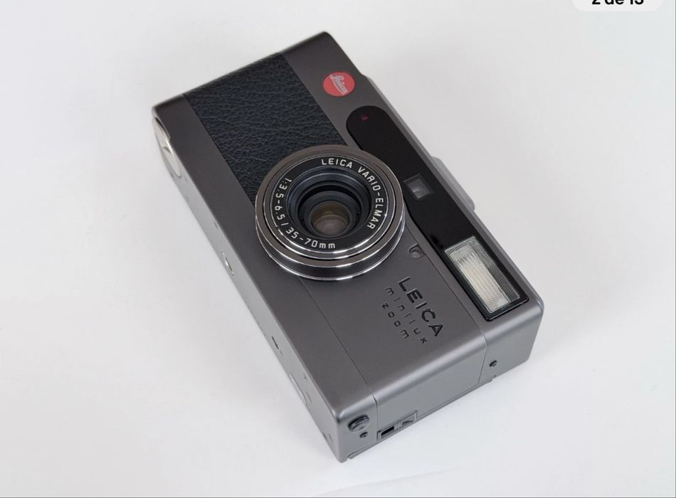 Leica Minilux Zoom Black Titanium + Flash Leica