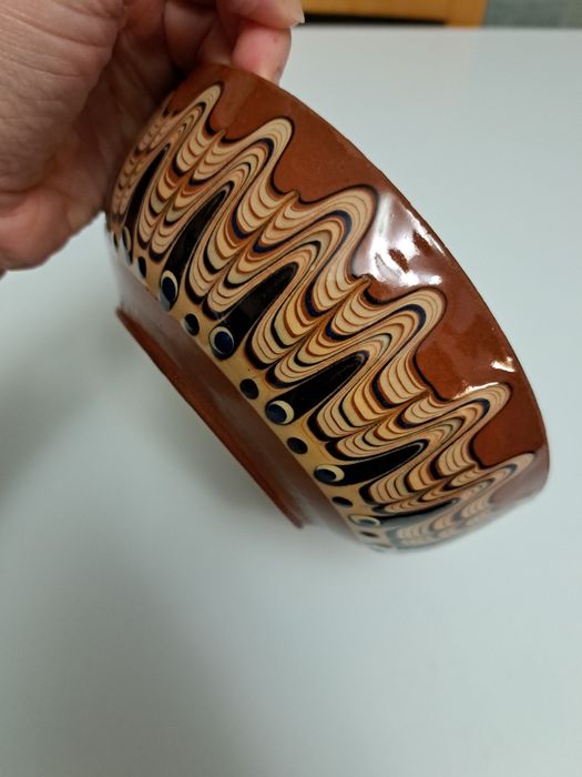 Miska ceramika bułgarska,PRL,vintage,kolekcje,stara misa,kolekcje