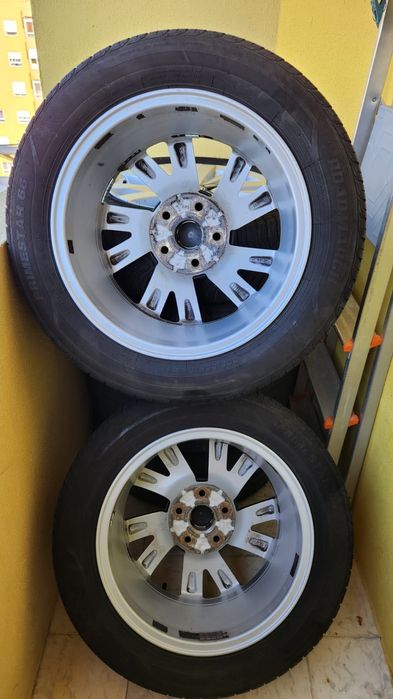 Jantes 16 Volkswagen, furacão 5x115 praticamente novas com pneus