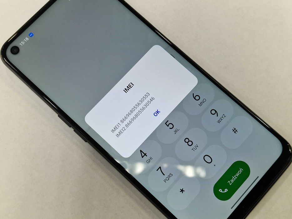 OPPO A54 5G Dual Sim 4GB/ 64GB/ Fluid Black/ Grade A-/ Gwarancja/ Łado