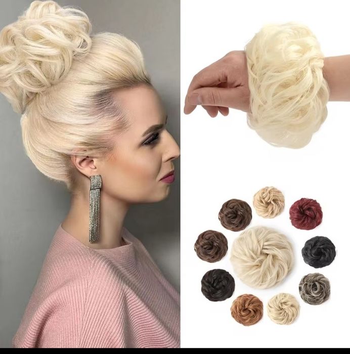 Пучок шиньон на хвост из исскуственного волоса на резинке
