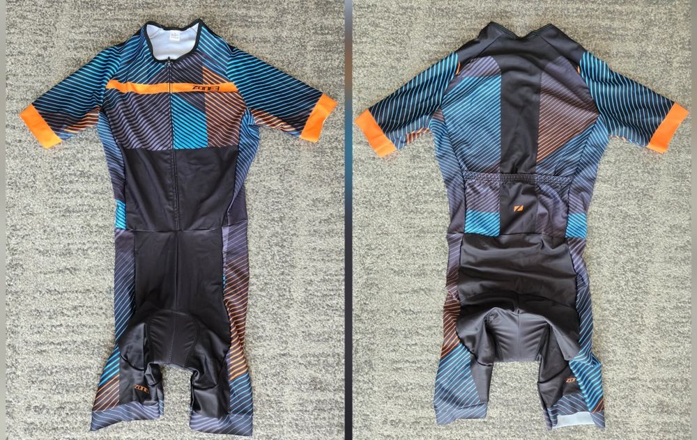 Tri Suit Zone3 Roz L 170-187cm 70-82kg Strój Triathlonowy Activate