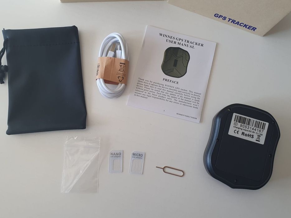 Localizador GPS [AUTONOMIA de 1 a 3 Meses]Tracker 100% EXATO C/App Web