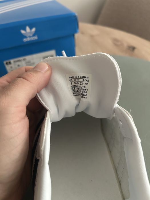 Adidas Samba OG B75806 białe czarne 42 2/3 nowe z pudełkiem