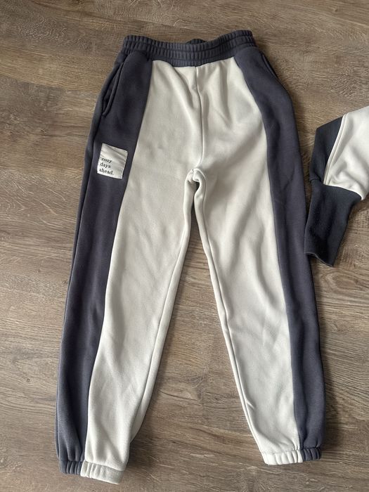 Sinsay dres 146 spodnie bluza 140 komplet set dresy