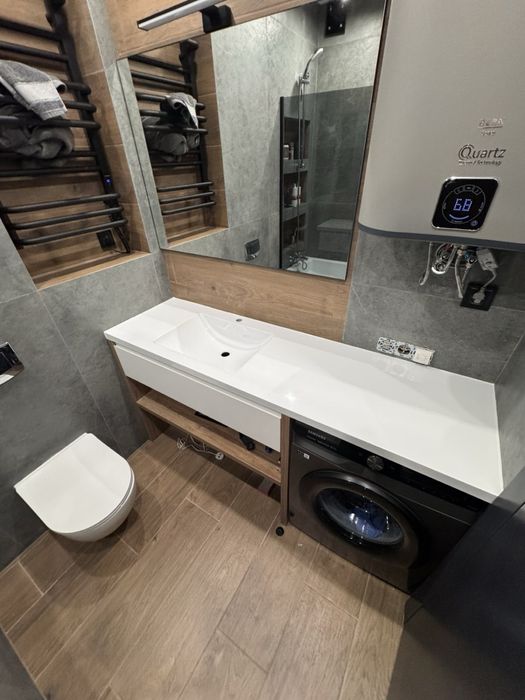 Столешня на замовлення у ванну кімнату