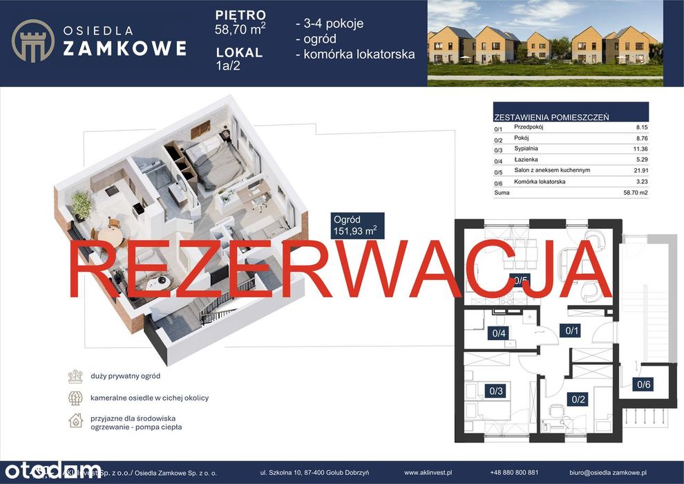 NOWY Energooszczędny Apartament z Ogrodem | 40min Toruń Golub-Dobrzyń