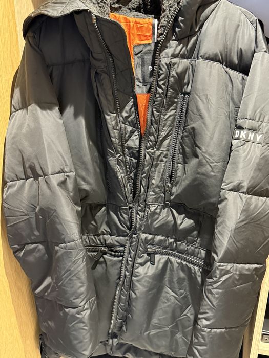Пуховик DKNY р. M куртка зимова чоловіча
