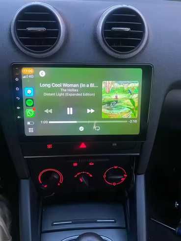 Rádio Android 14 2DIN 9" Audi A3 8P S3 RS3