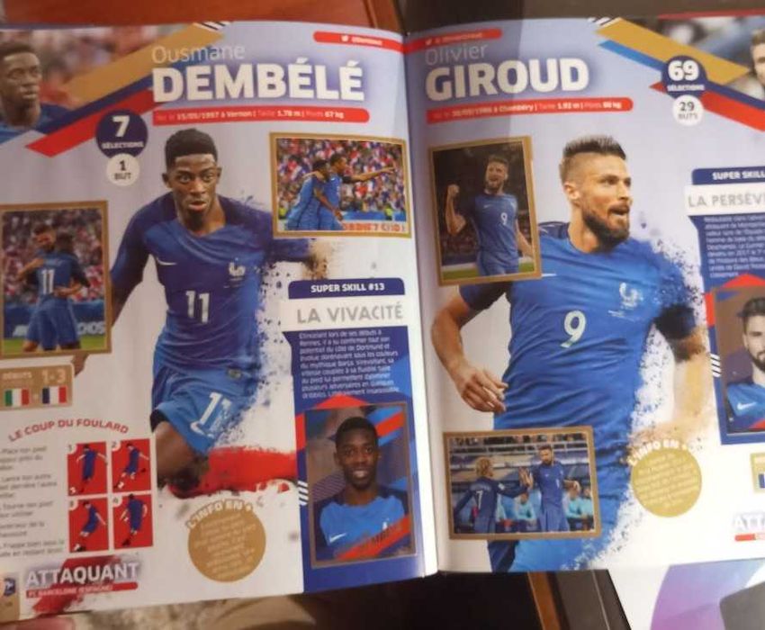 Panini Team France 2018