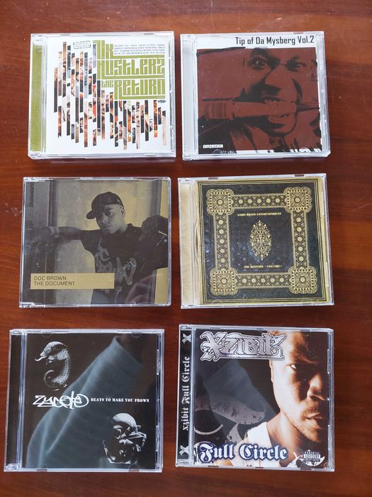 Vários CD RAP e outros