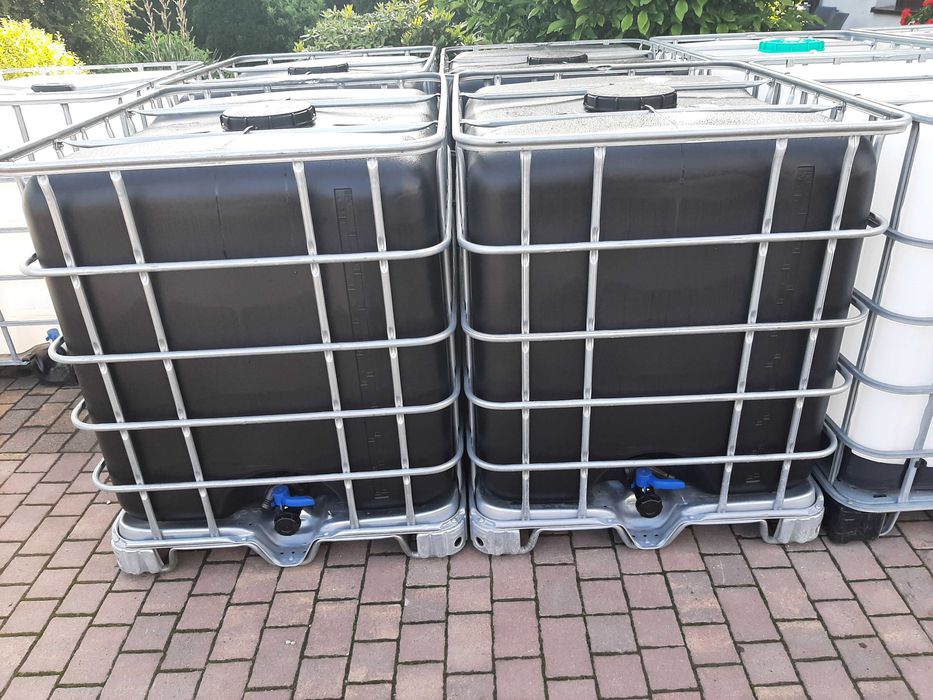 Mauzer 1000l Czarny Zbiornik na Palecie Fabrycznie Nowy!