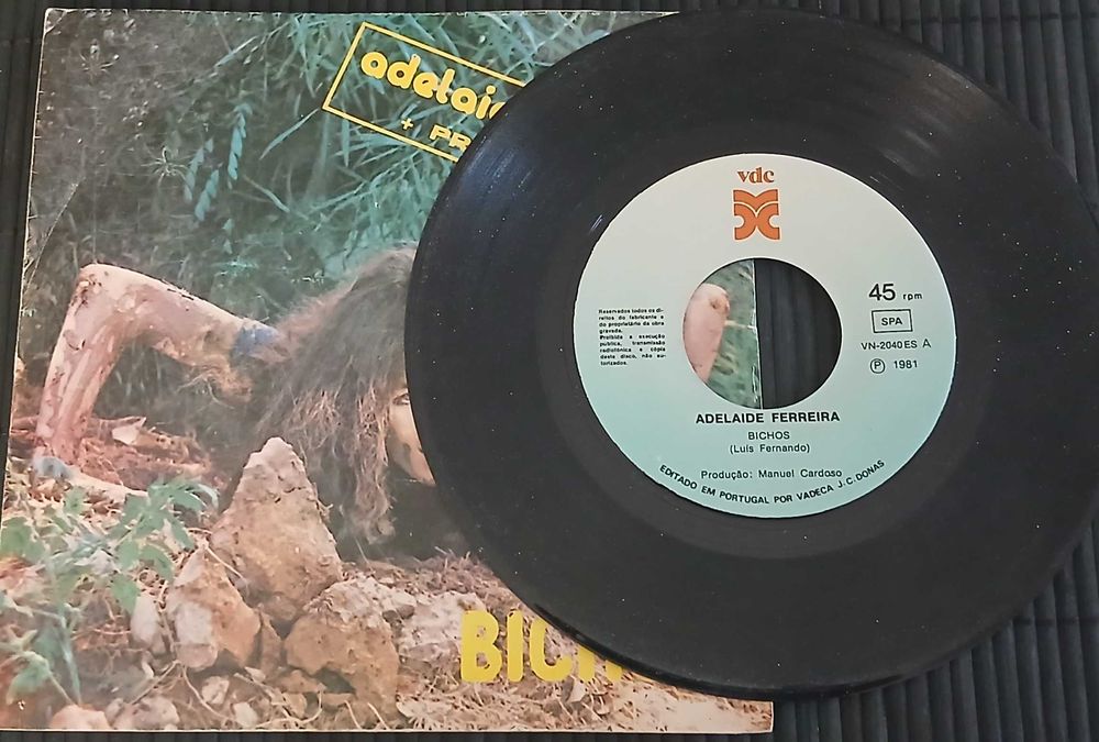 Adelaide Ferreira + Preço Fixo - Bichos ( Vinil 7")