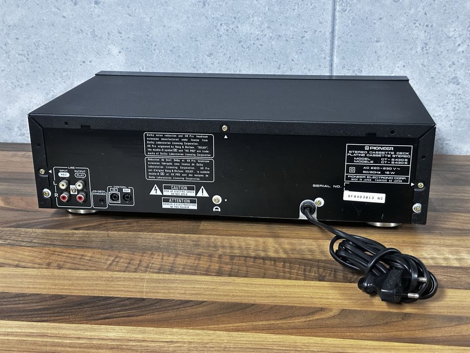 Pioneer CT-S430S deck/magnetofon lata 90-te, dobry model