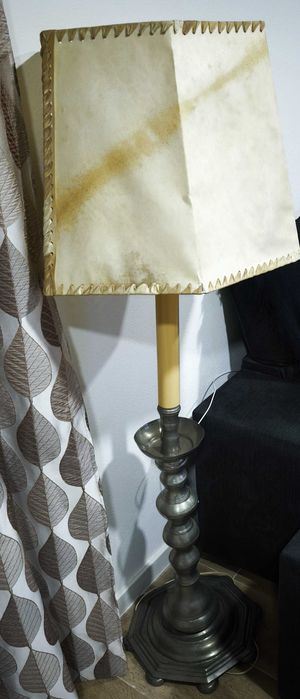 Candeeiro em estanho