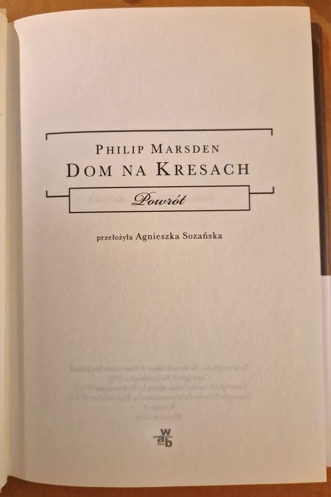 Dom na kresach. Philips Marsden