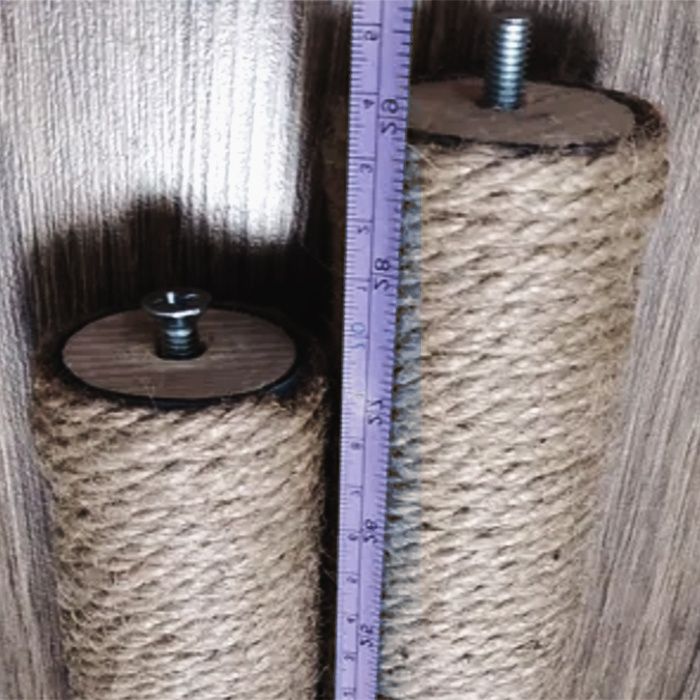 Кігтеточка, змінний стовбчик сизаль/бавовна/джут ,когтеточки