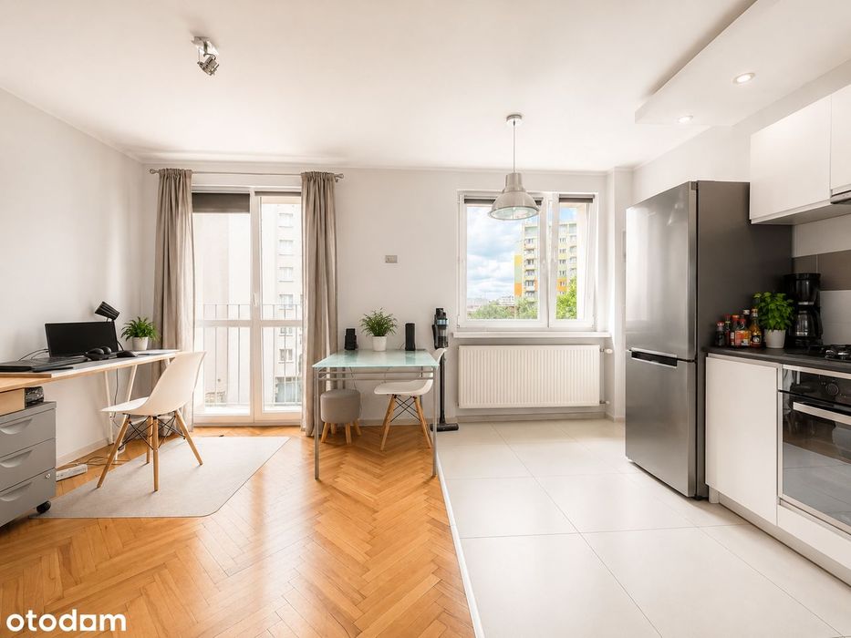Przestronne 2 pokojowe mieszkanie z balkonem | 43m2