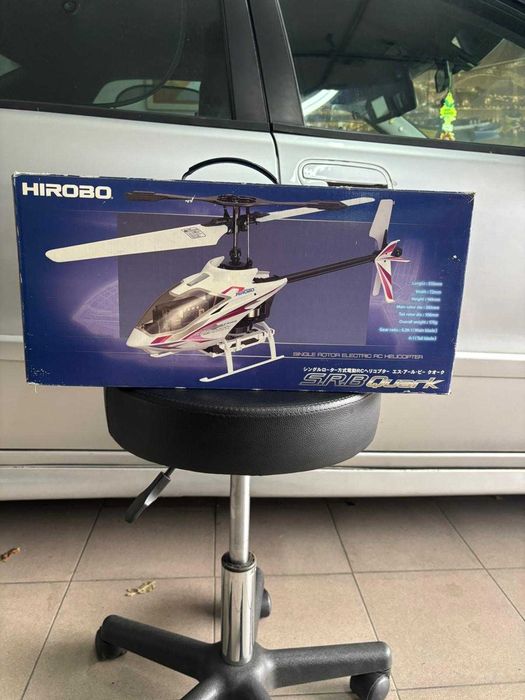Helicóptero RC Hirobo SRB Quark – Qualidade Profissional!