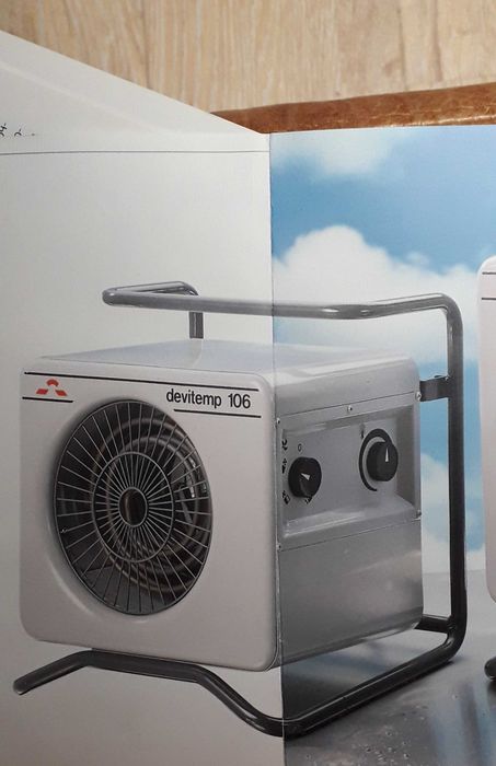 Тепловентилятор devitemp производства фирмы DEVI (Дания)
НОВЫЙ,  6 кВт