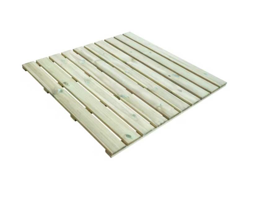 Podest tarasowy drewniany sosna 100 x 100 x 3 cm