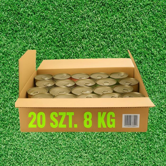 20 X 400G Puszki Mokra Karma Dla Psa Pakiet Mieszany Mix Smaków