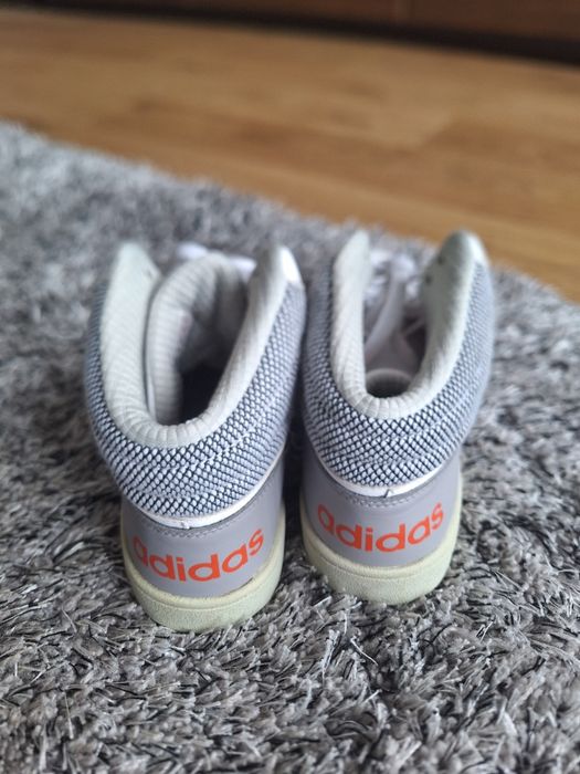 Adidasy,Buty sportowe adidas Hoops Mid 39 białe