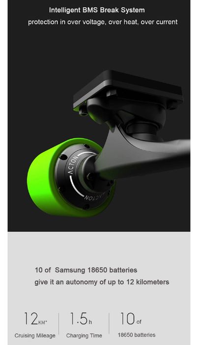 Skate Elétrico ACTON xiaomi