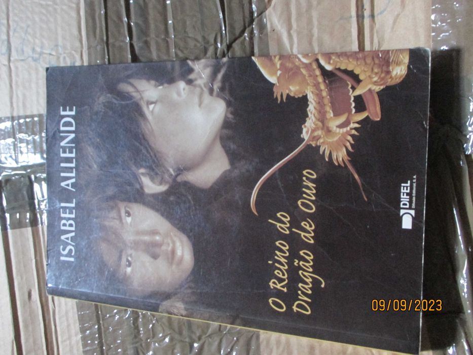 Livro - O reino do dragão de ouro de Isabel Allende