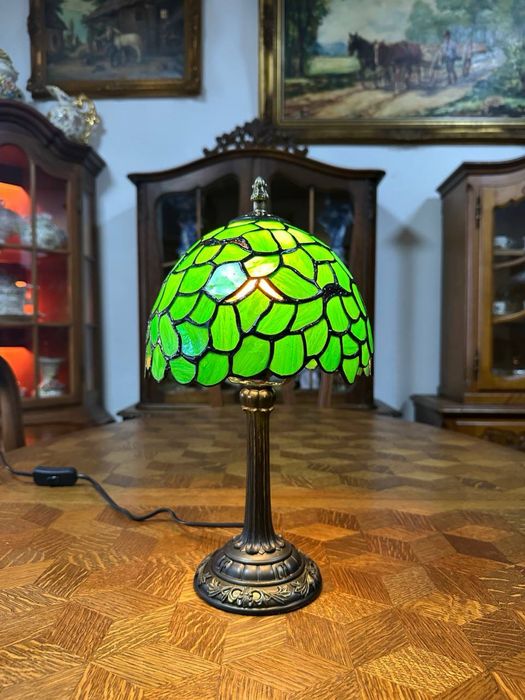 Настільна лампа в стилі Тіффані світильник торшер бу 7803