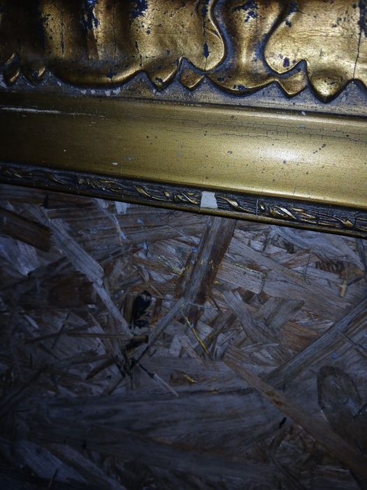 Stara złocona rama 134x66cm