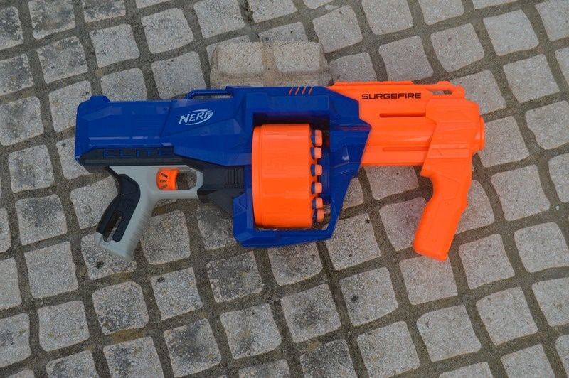 Nerf Surgefire como nova