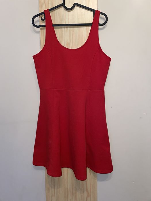 Sukienka czerwona h&m