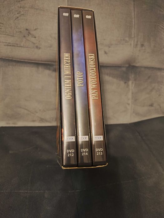 Trylogia Sienkiewicza - filmy dvd.