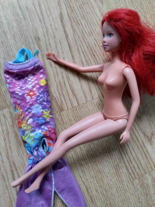 Lalka Barbie Simba Toys Arielka ogony sumie ja 2w1 zginająca nogi