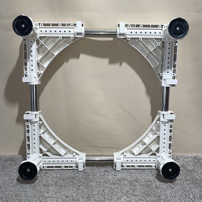 DEWEL Regulowana Podstawa pod pralke lodowke 10 cm #PP2