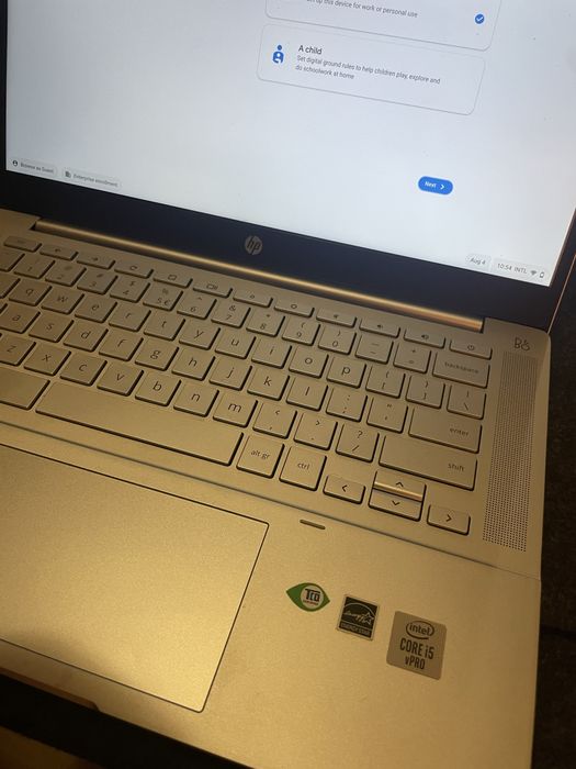 Laptop and printer