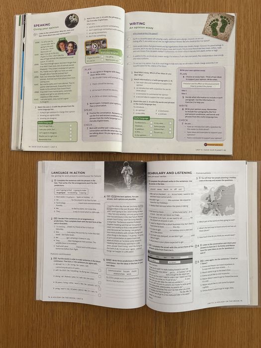 Livros Own it 3 cambridge , studen’s book e workbook