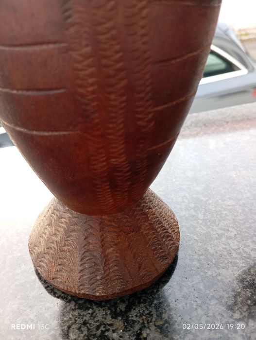 Almofariz madeira arte africana