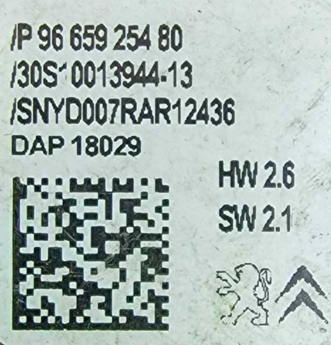 Sensor de Chuva PEUGEOT 208 I (CA_, CC_) ano 2012