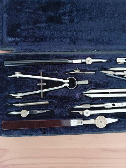 Zestaw kreślarski Richter Precision PRL Vintage