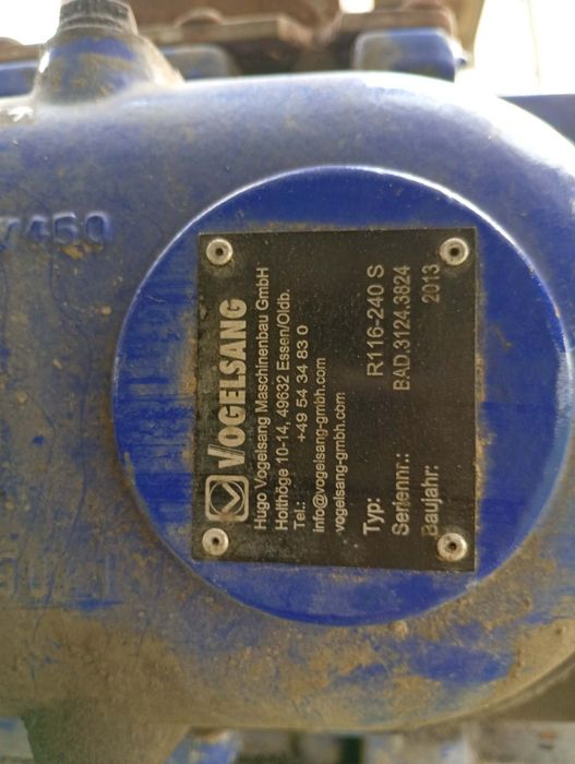 Beczkowóz Wóz asenizacyjny Stapel 7000l  Pompa Vogelsang r116 240s