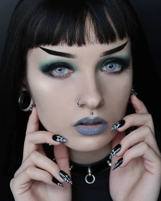 Lentes de contacto Halloween ICE BLUE (Lentes Azul)