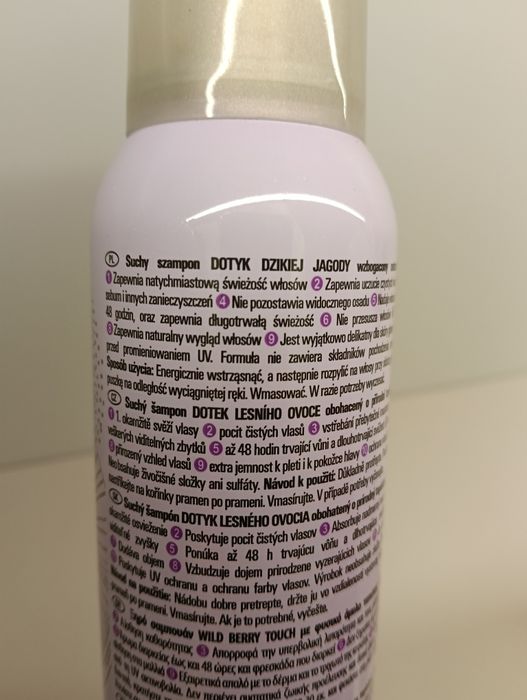 Suchy szampon Wella