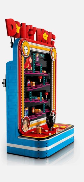 Lego 72051 super mario maquina arcada do Donkey kong