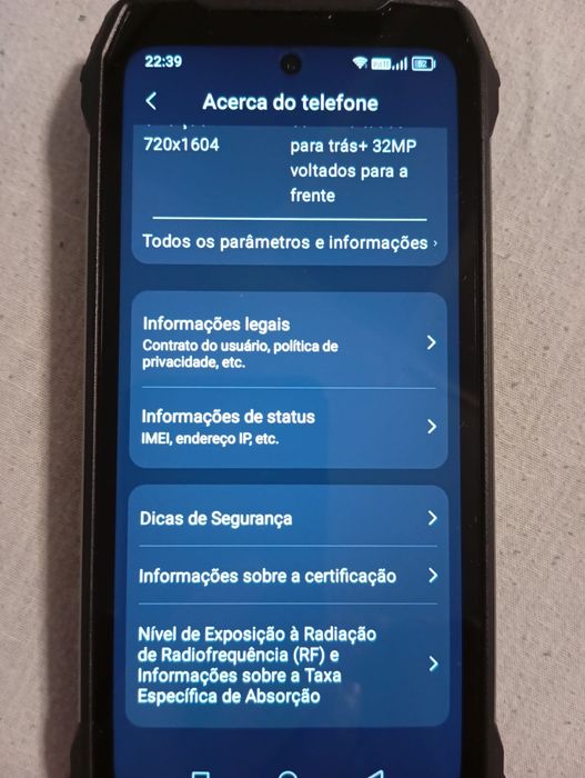 Vendo telemóvel Blackview Oscal Pilot 1